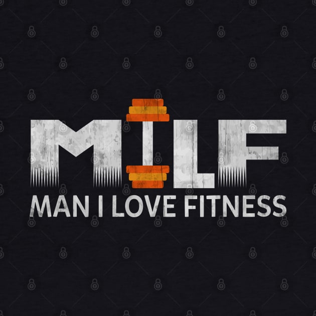 MILF GYM FITNESS T-SHIRT FOR WOMEN by missalona